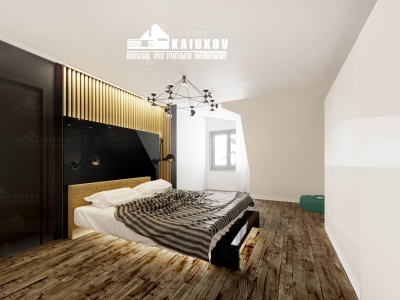 Интерьер мансарды